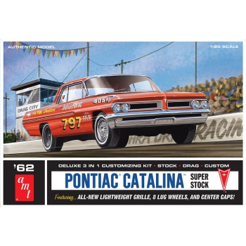 Plastikmodell – Auto 1:25 1962 Pontiac Catalina Super Stock Car – AMT1392